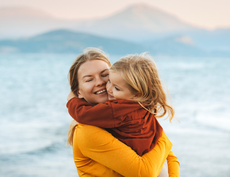 Mother and daughter